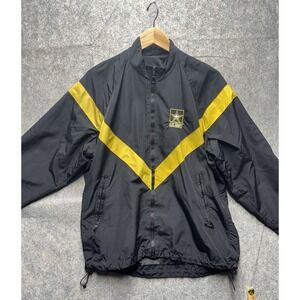 US‎ Army APFU PT Physical Fitness Winter Windbreaker Jacket Size Medium Regular